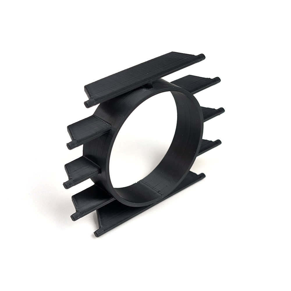 PazPodz 52mm Gauge Pod HVAC Vent Insert fits Ford Mustang (2010-2014 S197-II)