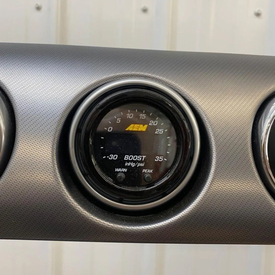 PazPodz 52mm Flat Gauge Pod HVAC Vent Insert fits Ford Mustang (2015+ S550)