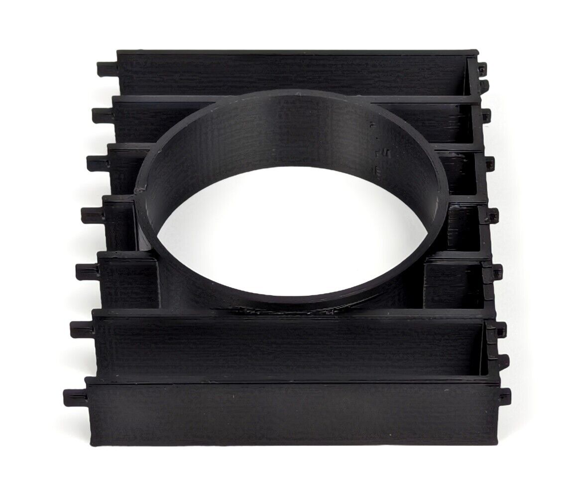 PazPodz 52mm Gauge Pod Driver Side HVAC Vent Insert fits Dodge RAM (2013-2018)