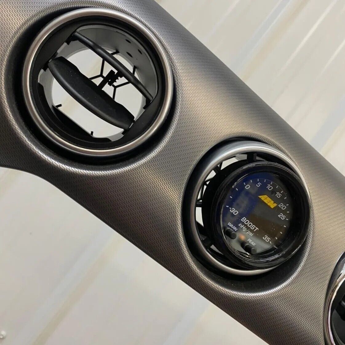 PazPodz 52mm Flat Gauge Pod HVAC Vent Insert fits Ford Mustang (2015+ S550)