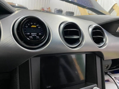 PazPodz 52mm Flat Gauge Pod HVAC Vent Insert fits Ford Mustang (2015+ S550)